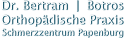 Dr. Bertram | Botros - Orthopädische Praxis Logo